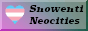 button that reads 'snowenti, neocities'